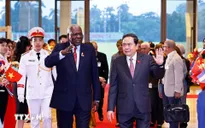 Chủ tịch Quốc hội Trần Thanh Mẫn hội đàm với Chủ tịch Quốc hội Cuba