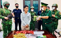 Bắt đối tượng vận chuyển 14 kg ma túy qua biên giới Hà Tĩnh