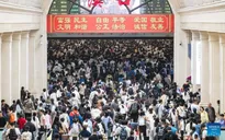 Trung Quốc: Kỷ lục vận chuyển bằng đường sắt trong kỳ nghỉ Quốc khánh - Trung thu 