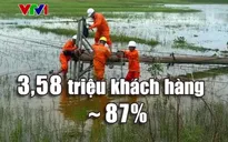 Đến ngày 6/10 sẽ cơ bản khôi phục cấp điện sau ảnh hưởng của bão số 10