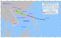 Bão số 11 tiếp tục tăng cấp, cách đặc khu Hoàng Sa khoảng 570 km