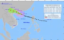 Bão số 11 giật cấp 15 cách Quảng Ninh khoảng 550km