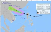 Bão số 11 khả năng lệch lên phía Bắc, đề phòng dông lốc trước bão