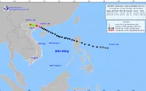 Bão số 11 đi vào Quảng Tây (Trung Quốc), ven biển Quảng Ninh - Hải Phòng có gió giật cấp 6 - 7
