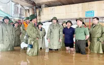 Thái Nguyên: Sông Cầu đạt đỉnh lũ lịch sử cao hơn năm 2024 tới gần 1m
