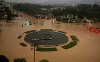 Lũ trên sông Cầu tại Thái Nguyên vượt đỉnh lịch sử hơn 1m, ngập lụt diện rộng 2 ngày tới