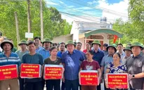 Phó Thủ tướng Nguyễn Hoà Bình kiểm tra, chỉ đạo khắc phục hậu quả mưa lũ tại Bắc Ninh