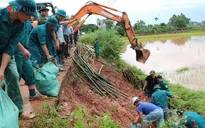 Bác thông tin vỡ đê ở Bắc Ninh