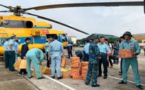 Quân đội điều động lực lượng không quân bay cứu trợ khẩn cấp tại Lạng Sơn