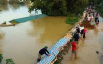 Xã Đa Phúc (Hà Nội) tiếp tục xảy ra 2 sự cố về đê điều