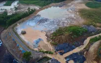 Vỡ hồ chứa bùn nhà máy thép tại Thái Nguyên, hàng chục hộ dân bị vùi lấp