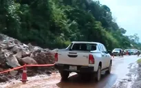 Hàng chục điểm sạt lở trên quốc lộ 3 từ Thái Nguyên đến Cao Bằng