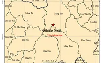 Liên tiếp 5 trận động đất ở Quảng Ngãi trong rạng sáng 15/10