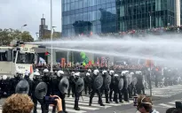 Giao thông và hàng không tại Bỉ tê liệt do hàng trăm nghìn người biểu tình khắp toàn quốc