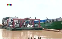 Đồng Tháp khẩn trương khắc phục sạt lở bờ sông Tiền