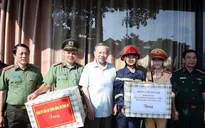 Tổng Bí thư Tô Lâm kiểm tra công tác khắc phục hậu quả bão, lụt tại Thái Nguyên