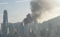 Cháy lớn tại tòa tháp thương mại giữa trung tâm Hong Kong (Trung Quốc)
