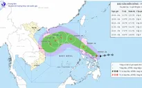 Bão khả năng suy yếu thành áp thấp nhiệt đới trước khi ảnh hưởng đất liền khu vực miền Trung