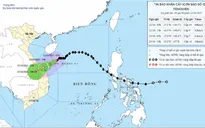 Bão số 12 cách TP Đà Nẵng khoảng 280 km