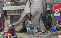 Tạm dừng thi công công trình 121 Tôn Đức Thắng (Hà Nội) sau tai nạn làm 1 người tử vong