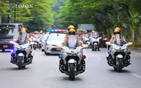 CSGT Hà Nội sẵn sàng phương án bảo đảm an toàn Lễ mở ký Công ước Hà Nội