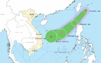 Bão số 12 giảm cấp, xuất hiện áp thấp nhiệt đới gần Biển Đông