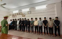 Thách thức nhau trên mạng xã hội, 15 đối tượng hẹn nhau hỗn chiến ở Đà Nẵng