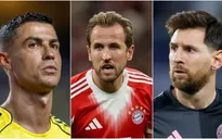 Harry Kane phá vỡ kỷ lục của Messi và Ronaldo