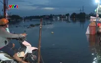 Ngập sâu ngay cạnh công trình chống ngập ở TP Hồ Chí Minh