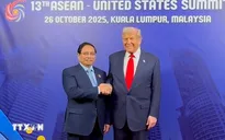 Thủ tướng Phạm Minh Chính gặp Tổng thống Hoa Kỳ Donald Trump