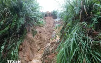 Quảng Ngãi có 5 thôn bị cô lập do lũ