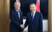 Tổng Bí thư Tô Lâm gặp nguyên Thủ tướng Anh Tony Blair