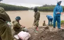 Sạt lở đập hồ chứa Nam Bình Thượng (Quảng Ngãi) đe dọa hơn 600 hộ dân