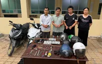 Phá đường dây chuyên trộm cắp xe máy trước cổng trường học ở TP Hồ Chí Minh, Đồng Nai