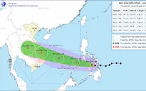 Bão Kalmaegi gây gió giật trên cấp 17 ở vùng biển Đà Nẵng - Khánh Hòa từ 5/11, sóng biển cao 8-10m