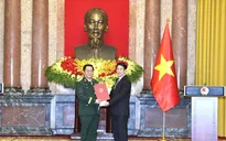 Ông Nguyễn Trọng Nghĩa được thăng quân hàm Đại tướng, giữ chức Chủ nhiệm Tổng cục Chính trị