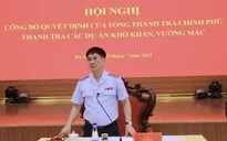 Kết luận thanh tra các dự án đầu tư xây dựng tại Bộ Văn hóa, Thể thao và Du lịch