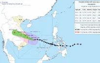 Bão số 13 giật trên cấp 17, vùng gần tâm bão sóng biển cao 9-11m
