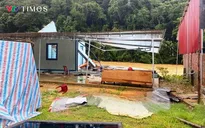 Nghệ An: Xã vùng cao Yên Hòa gấp rút xây dựng khu tái định cư cho các hộ dân bị sập nhà do thiên tai