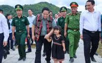 Lễ khởi công các trường phổ thông nội trú tại các xã biên giới được THTT trên kênh VTV1