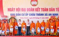 Chủ tịch Quốc hội Trần Thanh Mẫn dự Ngày hội Đại đoàn kết toàn dân tộc tại Cần Thơ
