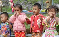 Điểm trường ghép tạm chênh vênh giữa mùa mưa bão