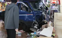 Xe tải lao vào khu chợ đông đúc ở Hàn Quốc, ít nhất 2 người thiệt mạng