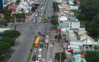 Nhiều tài xế lúng túng ngày đầu điều chỉnh phân làn giao thông Quốc lộ 51