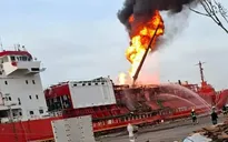 Nga tấn công UAV vào tàu chở LPG tại cảng Ukraine, Romania sơ tán ngôi làng biên giới