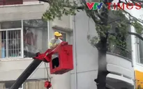 Nỗ lực xử lý các cây xanh bị bật gốc, gãy đổ do mưa lớn kèm gió mạnh