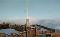 Đỉnh Fansipan (Lào Cai) xuất hiện đợt sương muối đầu tiên