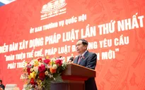 Chủ tịch Quốc hội: Bảo đảm mọi đạo luật đều xuất phát từ lợi ích quốc gia, nguyện vọng của người dân