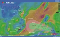 Hai kịch bản bão số 15: Khả năng xảy ra đợt mưa lớn từ Đà Nẵng đến Lâm Đồng