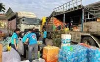 Hỏa tốc thông quan hàng viện trợ khẩn cấp tới vùng lũ